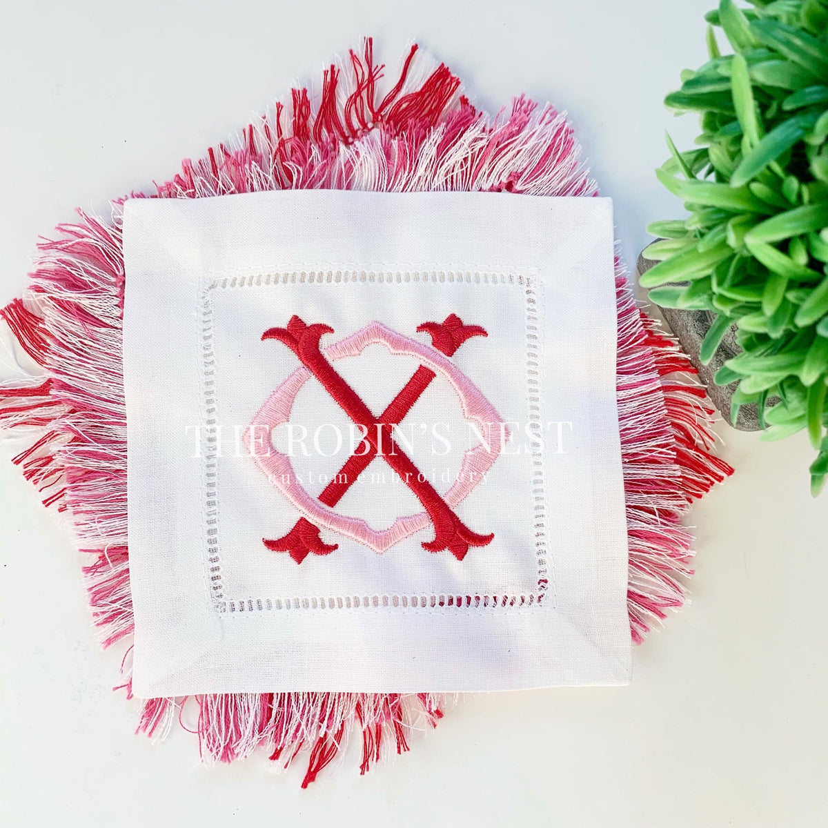 Dinner Napkins – The Robin's Nest Embroidery