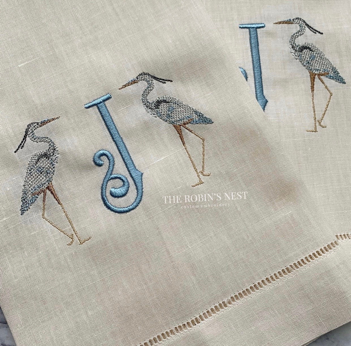 Towels & Tissue Covers – The Robin's Nest Embroidery
