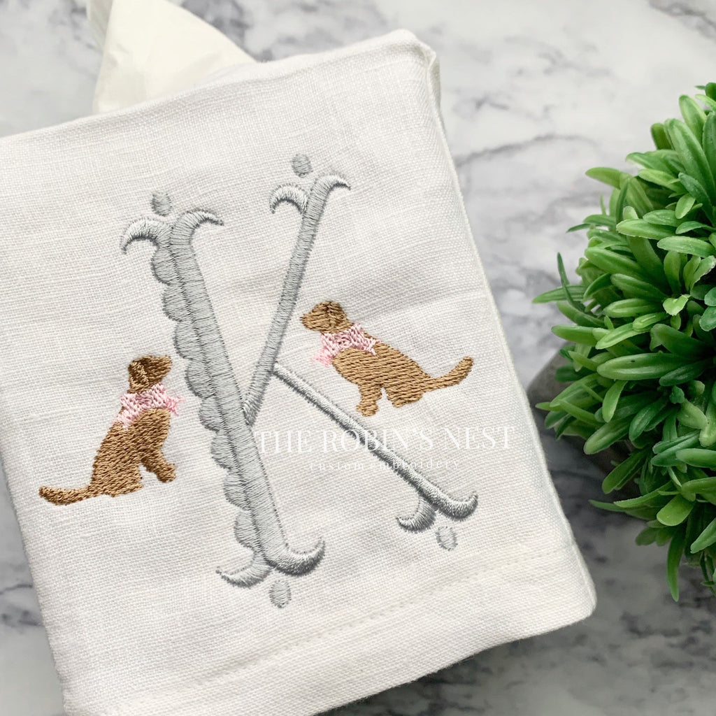 Towels & Tissue Covers – The Robin's Nest Embroidery
