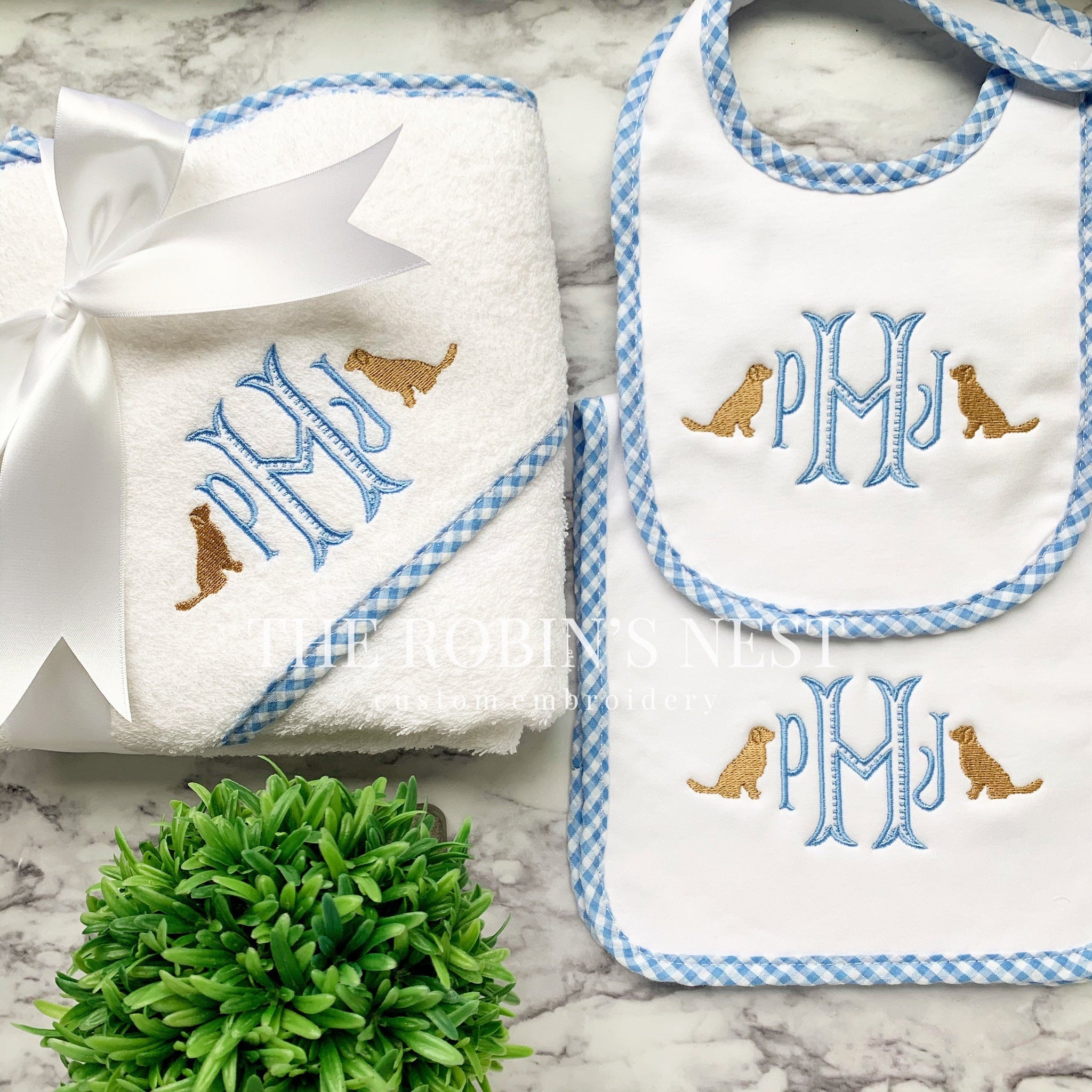 Personalized Bib and Burp Cloth Set - Monogram Bib - Embroidered Bib 2024 - Monogram Burp Cloth - Boy Burp Cloth Set - Bib Set - Newborn